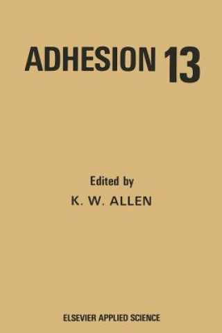Könyv Adhesion 13 K.W. Allen