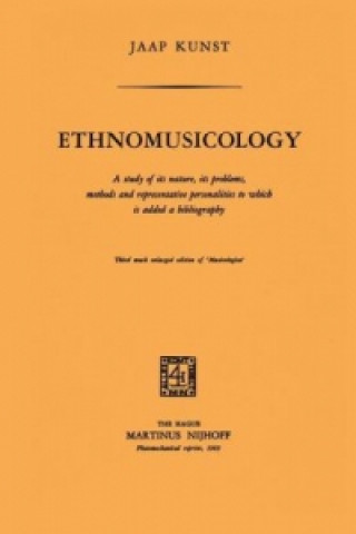 Βιβλίο Ethnomusicology, 1 Jaap Kunst