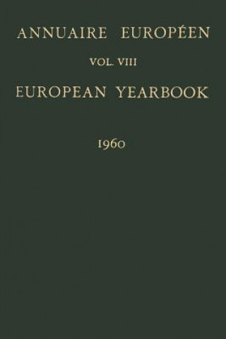 Книга Annuaire Europeen / European Yearbook NA NA