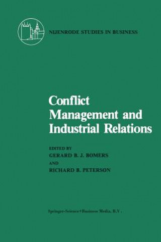 Książka Conflict Management and Industrial Relations G.B.J. Bomers