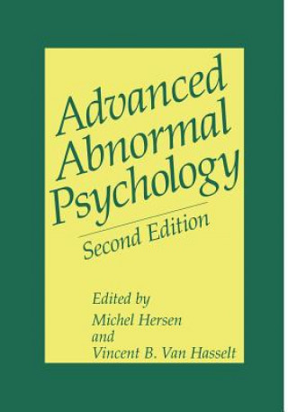Kniha Advanced Abnormal Psychology Michel Hersen