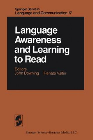 Könyv Language Awareness and Learning to Read J. Downing