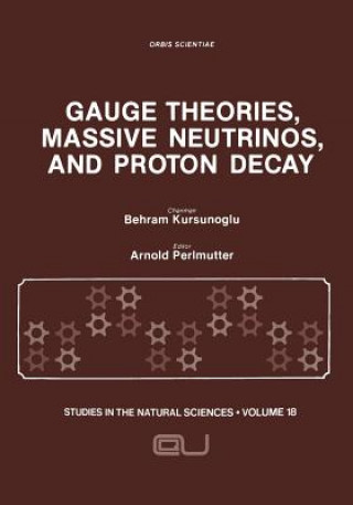 Książka Gauge Theories, Massive Neutrinos and Proton Decay Behram N. Kursunoglu