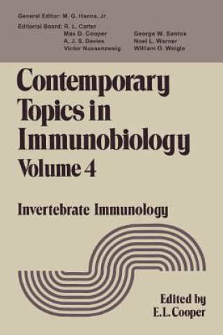 Kniha Contemporary Topics in Immunobiology Edwin Cooper