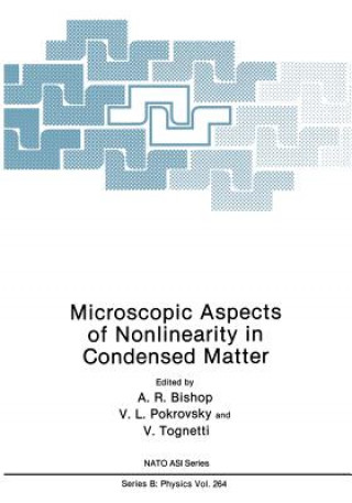 Libro Microscopic Aspects of Nonlinearity in Condensed Matter Alan R. Bishop