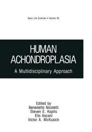 Kniha Human Achondroplasia Benedetto Nicoletti