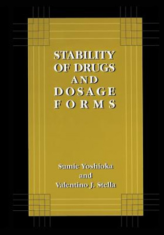Carte Stability of Drugs and Dosage Forms Sumie Yoshioka