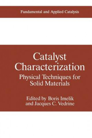 Kniha Catalyst Characterization Boris Imelik