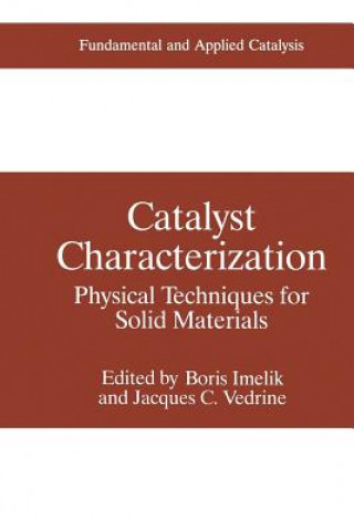 Könyv Catalyst Characterization Boris Imelik