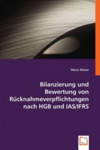 Carte Bilanzierung und Bewertung von Rücknahmeverpflichtungen nach HGB und IAS/IFRS Marco Wieser