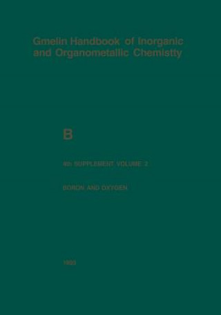 Kniha Boron and Oxygen Gert Heller