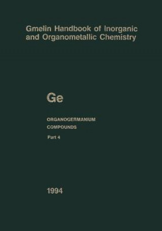 Książka Ge Organogermanium Compounds John E. Drake