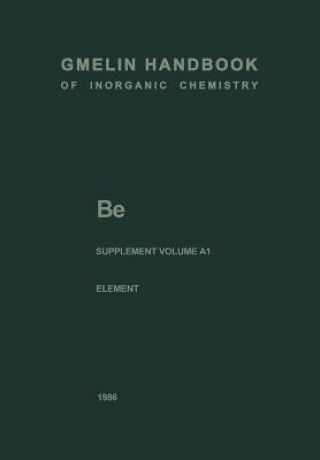 Libro Be Beryllium Hans K. Kugler