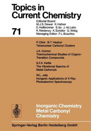 Könyv Inorganic Chemistry Metal Carbonyl Chemistry 