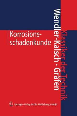 Kniha Korrosionsschadenkunde Elsbeth Wendler-Kalsch