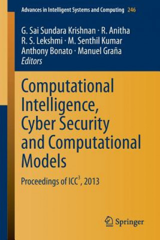 Kniha Computational Intelligence, Cyber Security and Computational Models G. Sai Sundara Krishnan