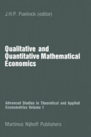 Könyv Qualitative and Quantitative Mathematical Economics Jean H. Paul Paelinck