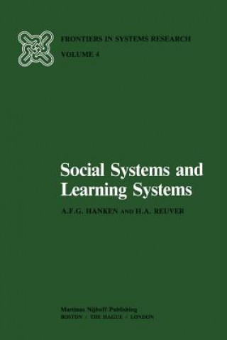 Книга Social Systems and Learning Systems A.F.G. Hanken