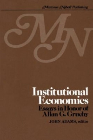 Könyv Institutional Economics John Adams