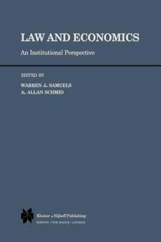 Kniha Law and Economics Warren J. Samuels