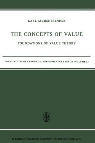 Kniha Concepts of Value L. Aschenbrenner