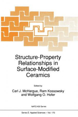 Könyv Structure-Property Relationships in Surface-Modified Ceramics C.J. McHargue