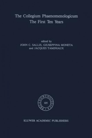 Kniha Collegium Phaenomenologicum, The First Ten Years J. Sallis
