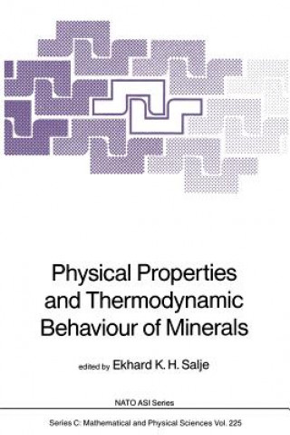 Book Physical Properties and Thermodynamic Behaviour of Minerals Ekhard K.H. Salje