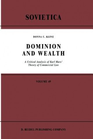 Könyv Dominion and Wealth D.C. Kline