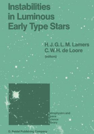 Kniha Instabilities in Luminous Early Type Stars Henny J.G.L.M. Lamers