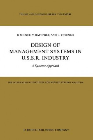 Книга Design of Management Systems in U.S.S.R. Industry B. Milner