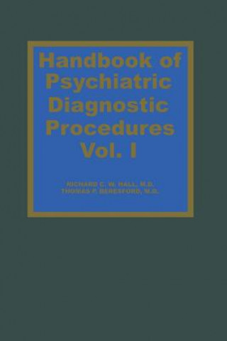 Książka Handbook of Psychiatric Diagnostic Procedures Vol. I R.C.W. Hall