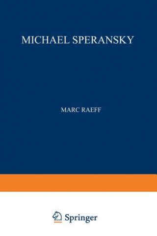 Книга Michael Speransky Marc Raeff