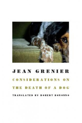 Kniha Considerations On The Death Of A Dog Jean Grenier