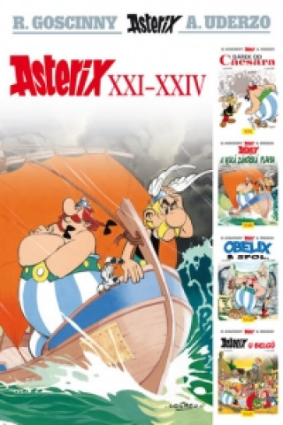 Knjiga Asterix XXI - XXIV Goscinny R.