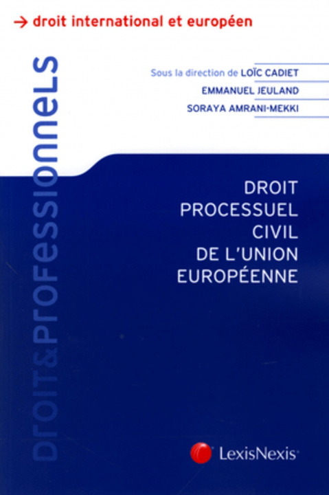 Carte Droit Processuel Civil De Lunion Eur Cadiet Jeuland