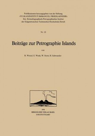 Carte Beitreage Zur Petrographie Islands ETZEL