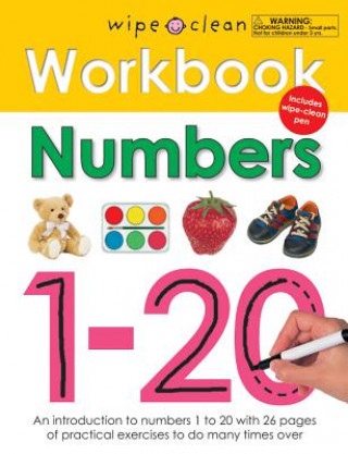 Carte Wipe Clean Workbook Numbers 1-20 Roger Priddy