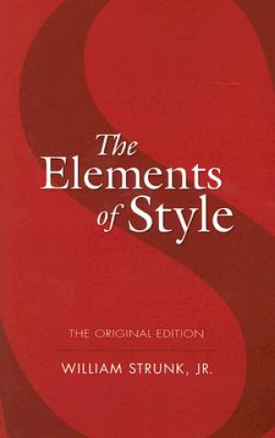 Book Elements of Style William Strunk