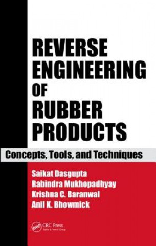 Kniha Reverse Engineering of Rubber Products Anil K Bhowmick