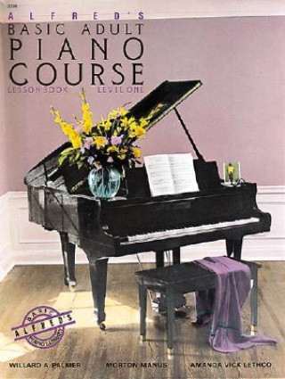Book Alfred's Basic Adult Piano Course Lesson 1 Willard A. Palmer