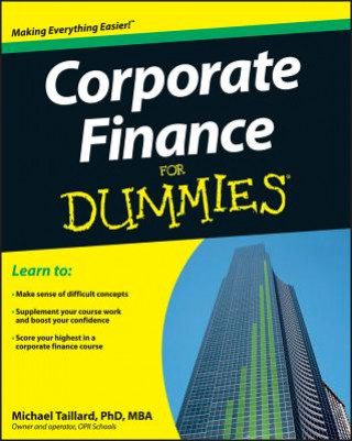 Kniha Corporate Finance For Dummies Michael Taillard