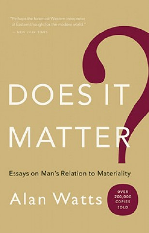 Книга Does it Matter? Alan Watts