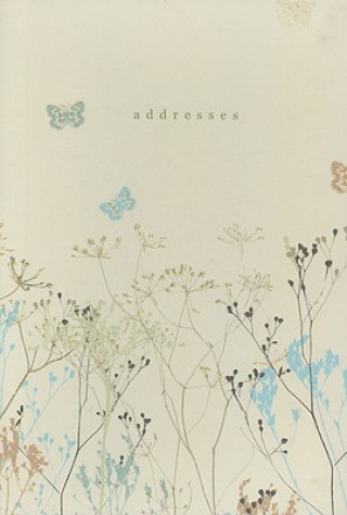 Kalendář/Diář Address Book Butterflies 