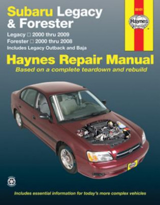 Книга Subaru Legacy/Forester 2000-09 Haynes Publishing