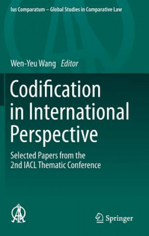 Kniha Codification in International Perspective Wen-Yeu Wang