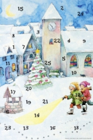 Calendar / Agendă Lena und die Weihnachtsdetektive, m. Begleitheft Ines Rarisch