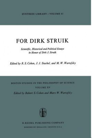 Kniha For Dirk Struik Robert S. Cohen