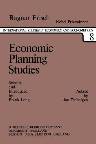 Kniha Economic Planning Studies R. Frisch