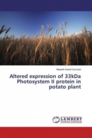 Kniha Altered expression of 33kDa Photosystem II protein in potato plant Mayank Anand Gururani